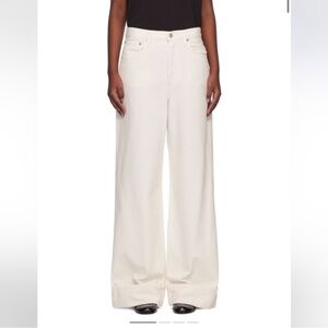 Agolde DAME HIGH RISE Wide Leg Jeans in Fortune Cookie size 29